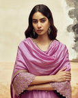 Johari Anarkali Set - Lilac 2