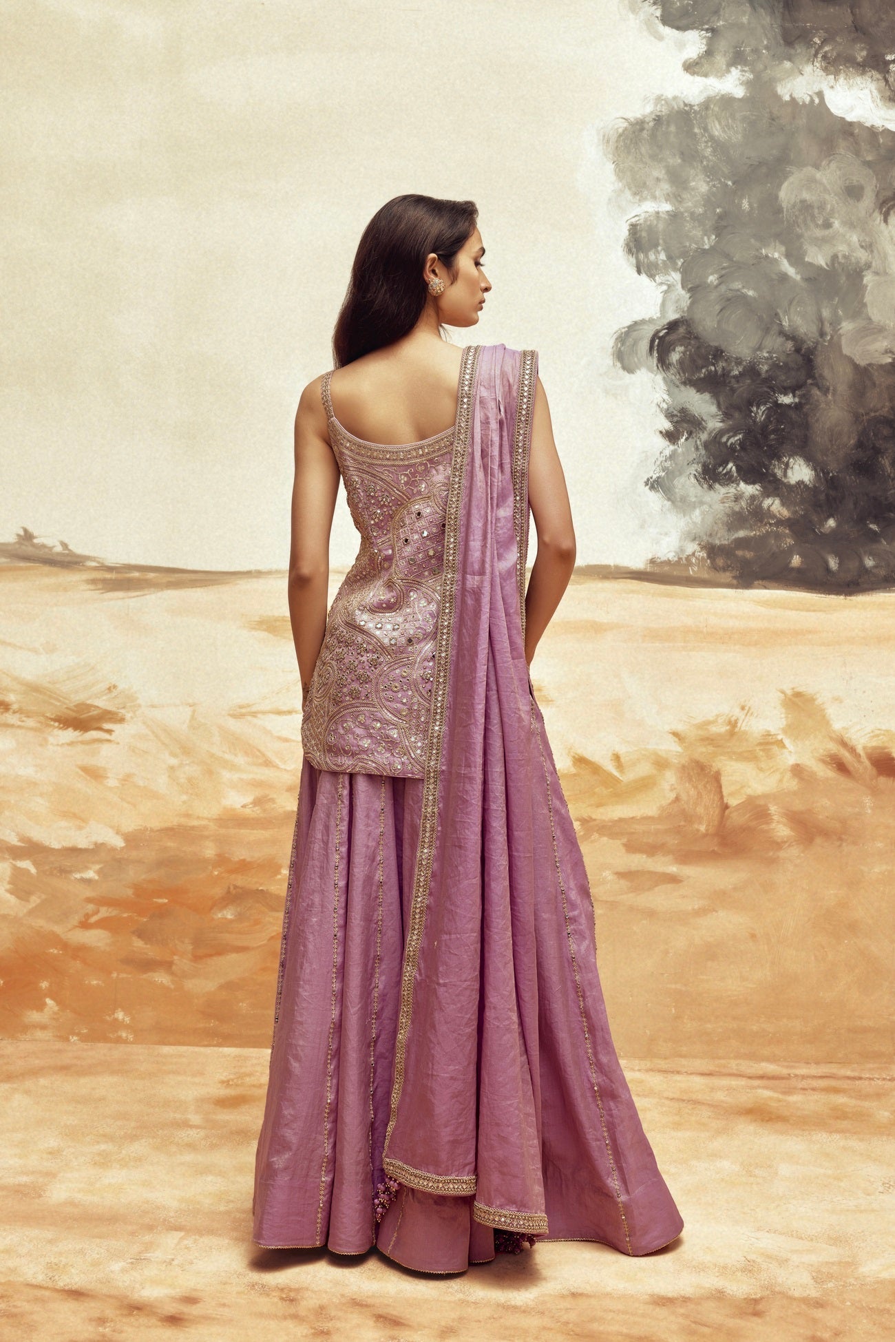 Lilac Sharara Set 3