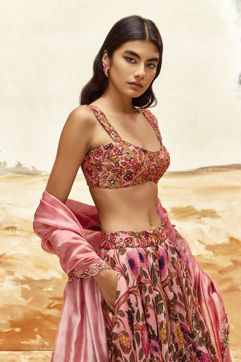 Johari Skirt Set - Multicoloured 2