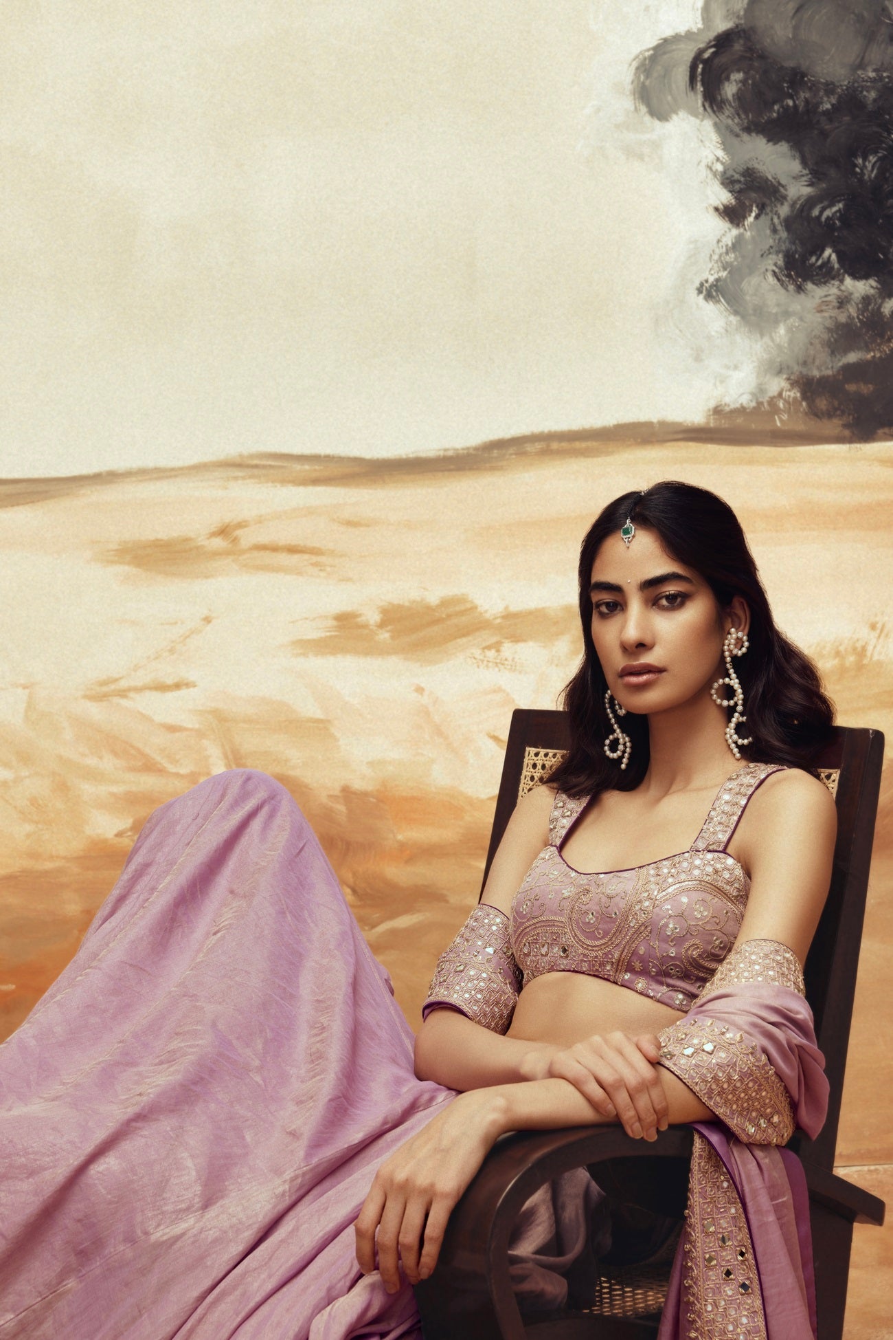 Lilac Johari Lehenga Set 2