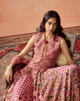 Johari Skirt Set with Koti 2