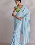 Perugia Blue Saree