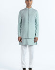 Spring Mint Nehru Jacket