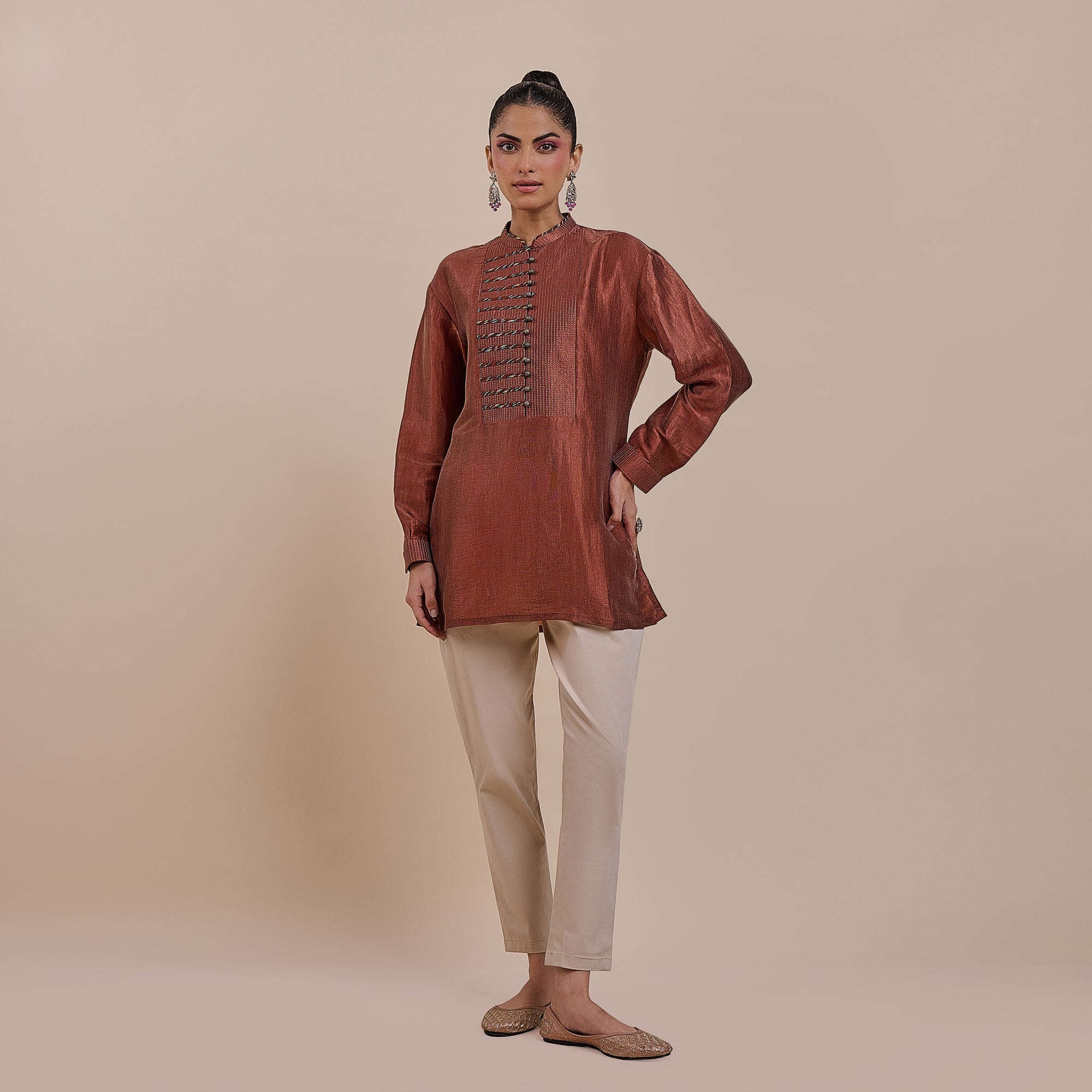 Rust Red Tunic | Atth