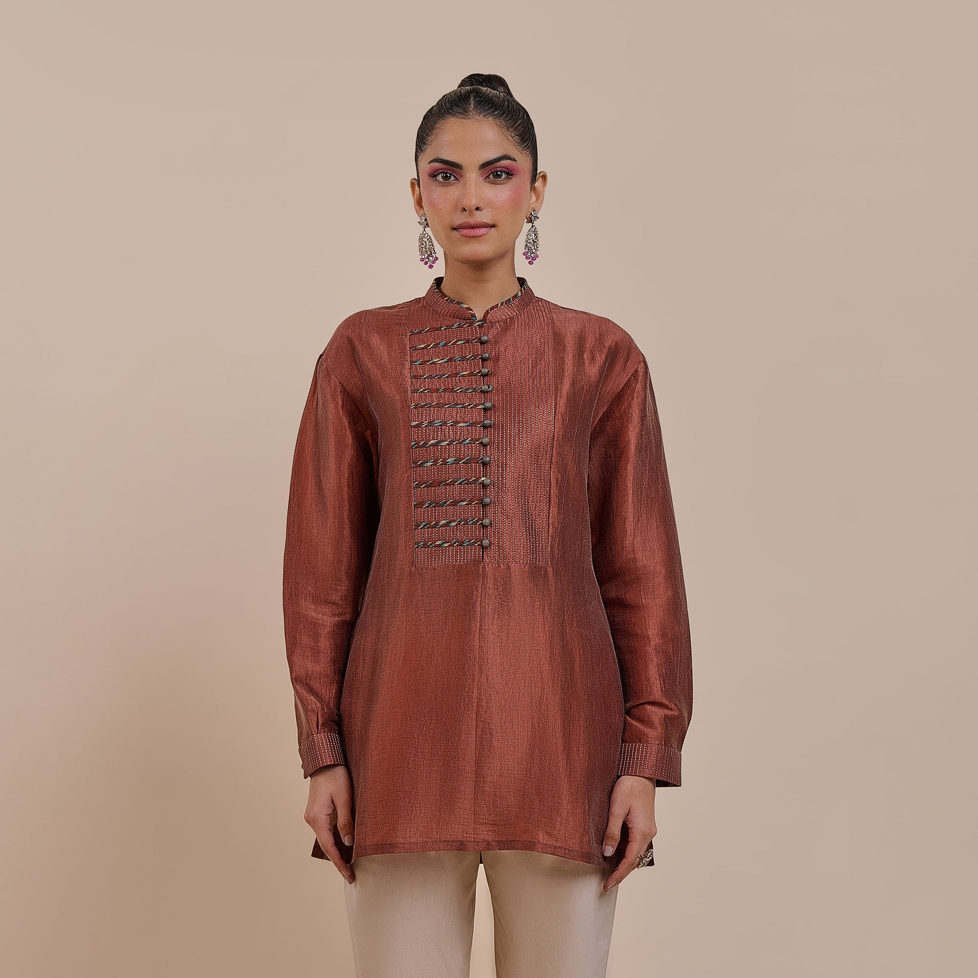 Rust Red Tunic | Atth