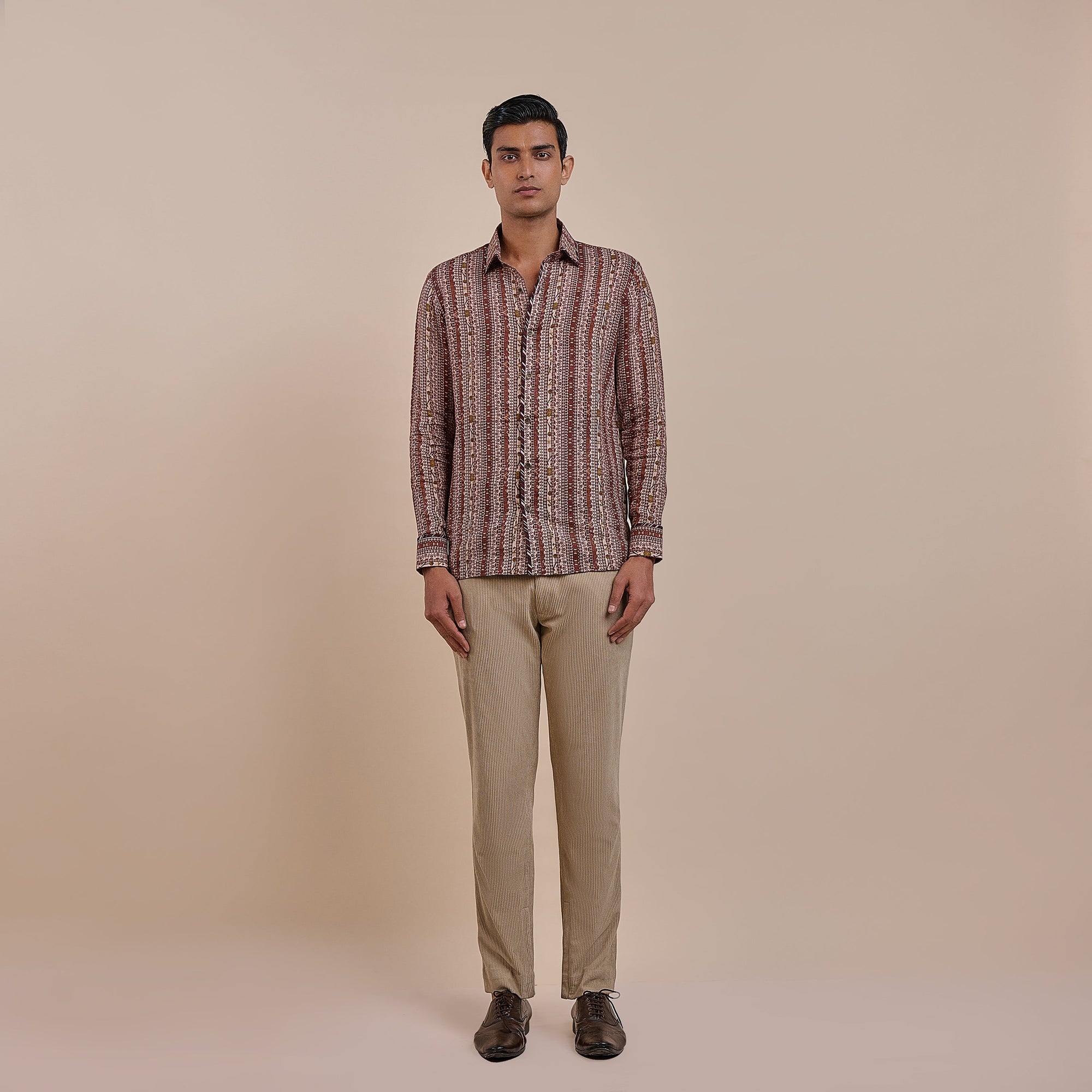 Rust Striped Shirt | Atth