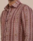 Rust Striped Shirt | Atth