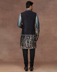 Sage - Emerald Ombre Nehru Jacket Set | East