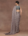 Sage - Emerlad Ombre Saree Set