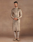 Sage Taupe Sherwani Set