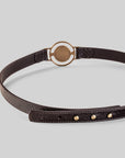 Snakeskin Phoenix Mini Sphere Belt