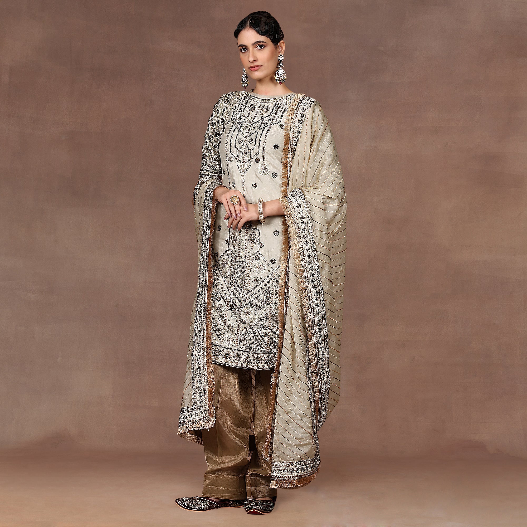 Soft Green Tunic Set