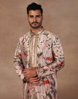 Soft Pink - Beige Ombre Kurta Set | East