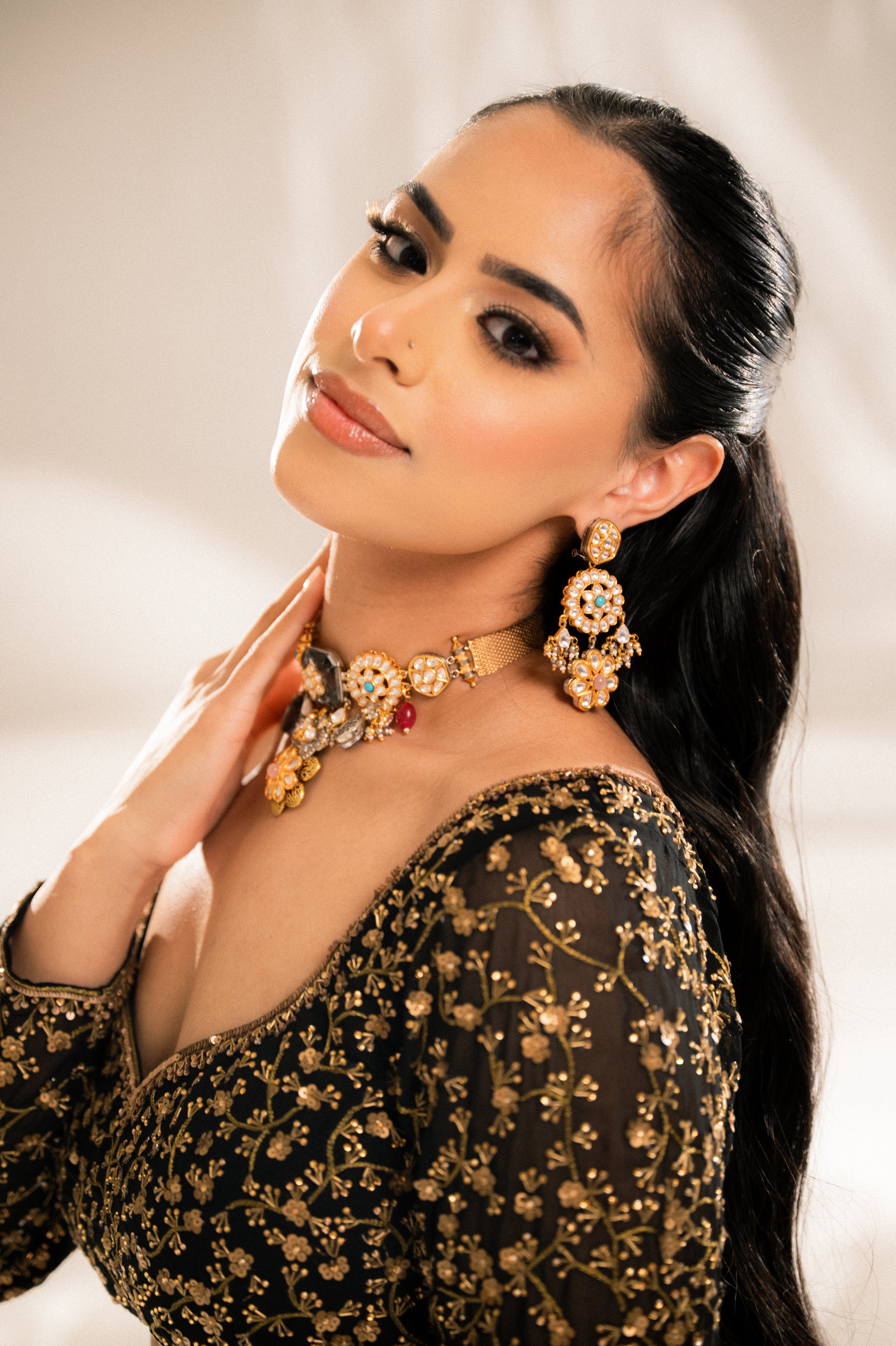 Black Mastaani Lehenga - Ready to Ship