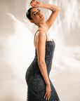 Cosmic Fishtail Gown - Ready to Ship
