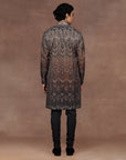 Taupe - Black Ombre Kurta Set | East