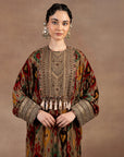 Taupe - Multihued Kaftan