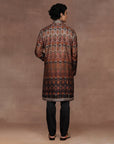 Taupe Ombre Kurta Set | East