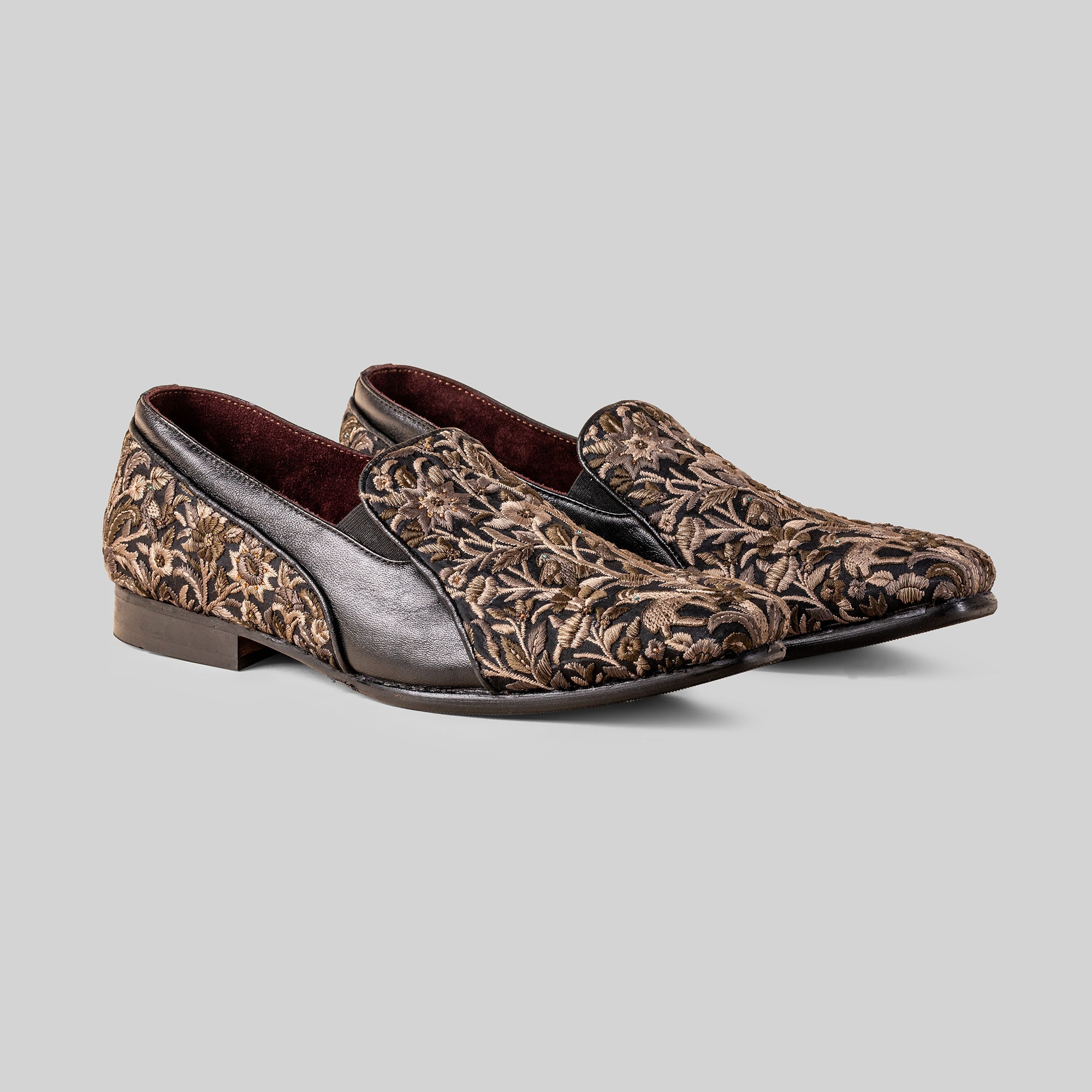 Tree Of Life Embroiderd Loafers