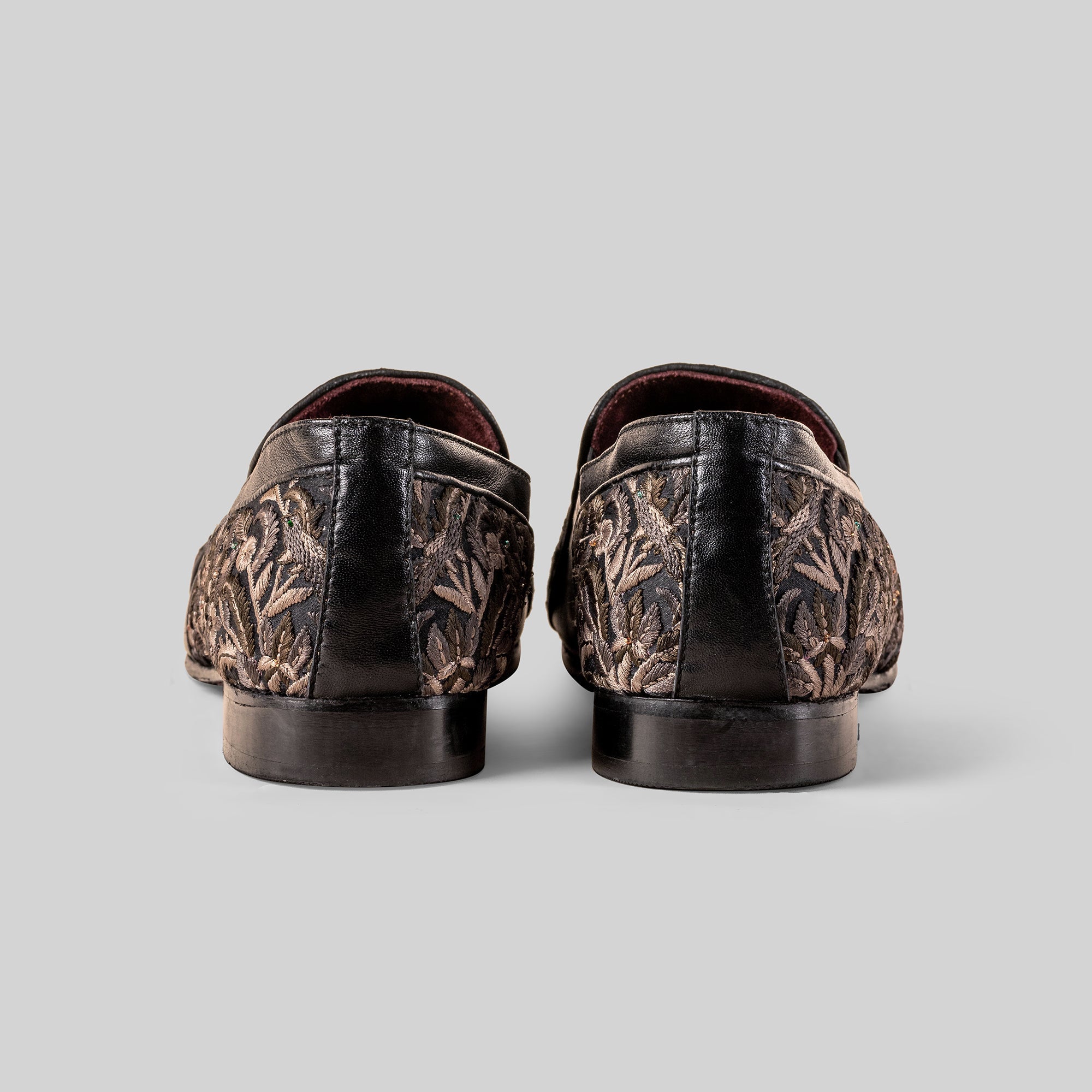 Tree Of Life Embroiderd Loafers