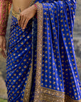 Neelpari Dabka Silk Saree Set