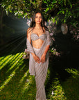 Celestial Stride Saree Set