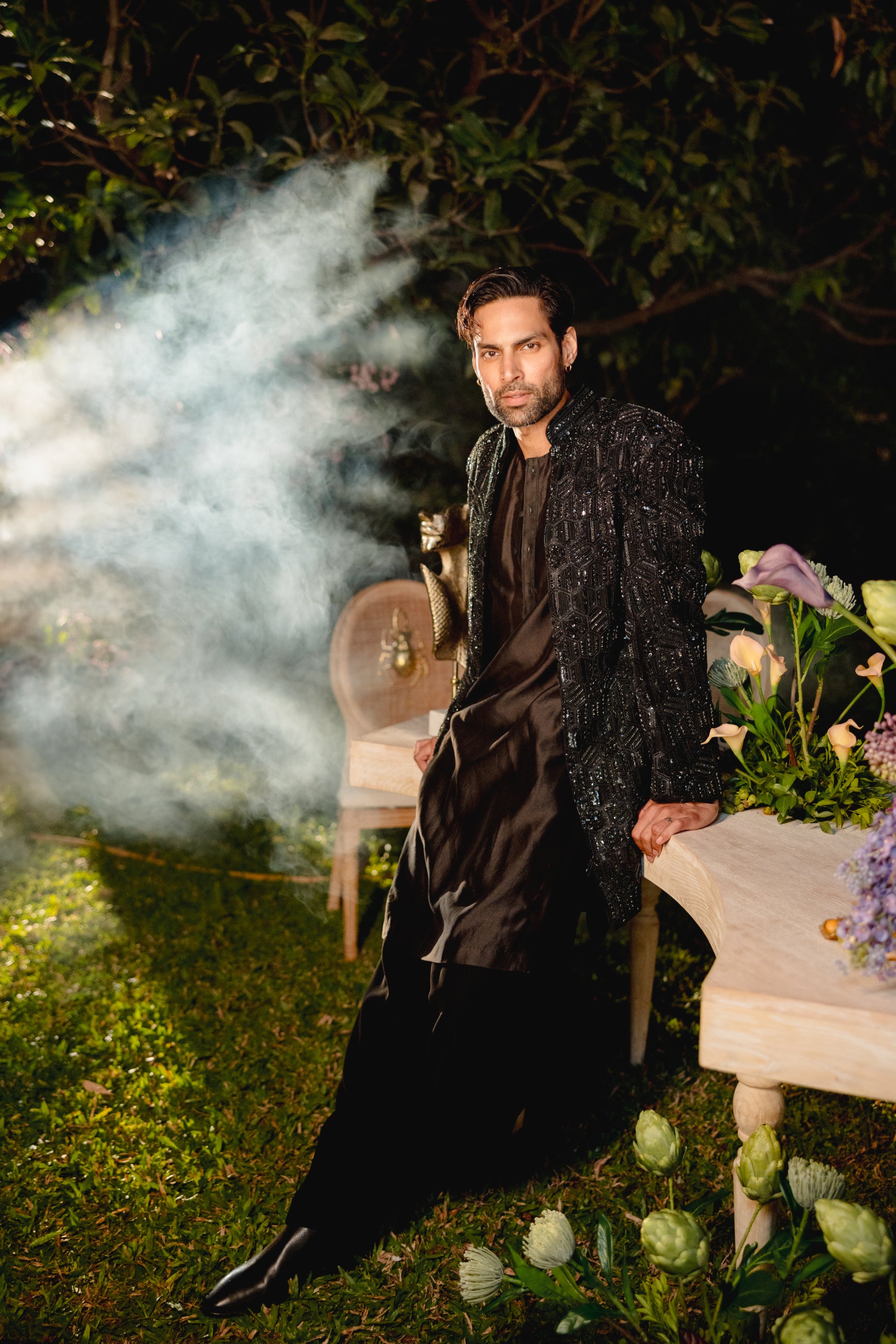 Phantom Edge Kurta Set
