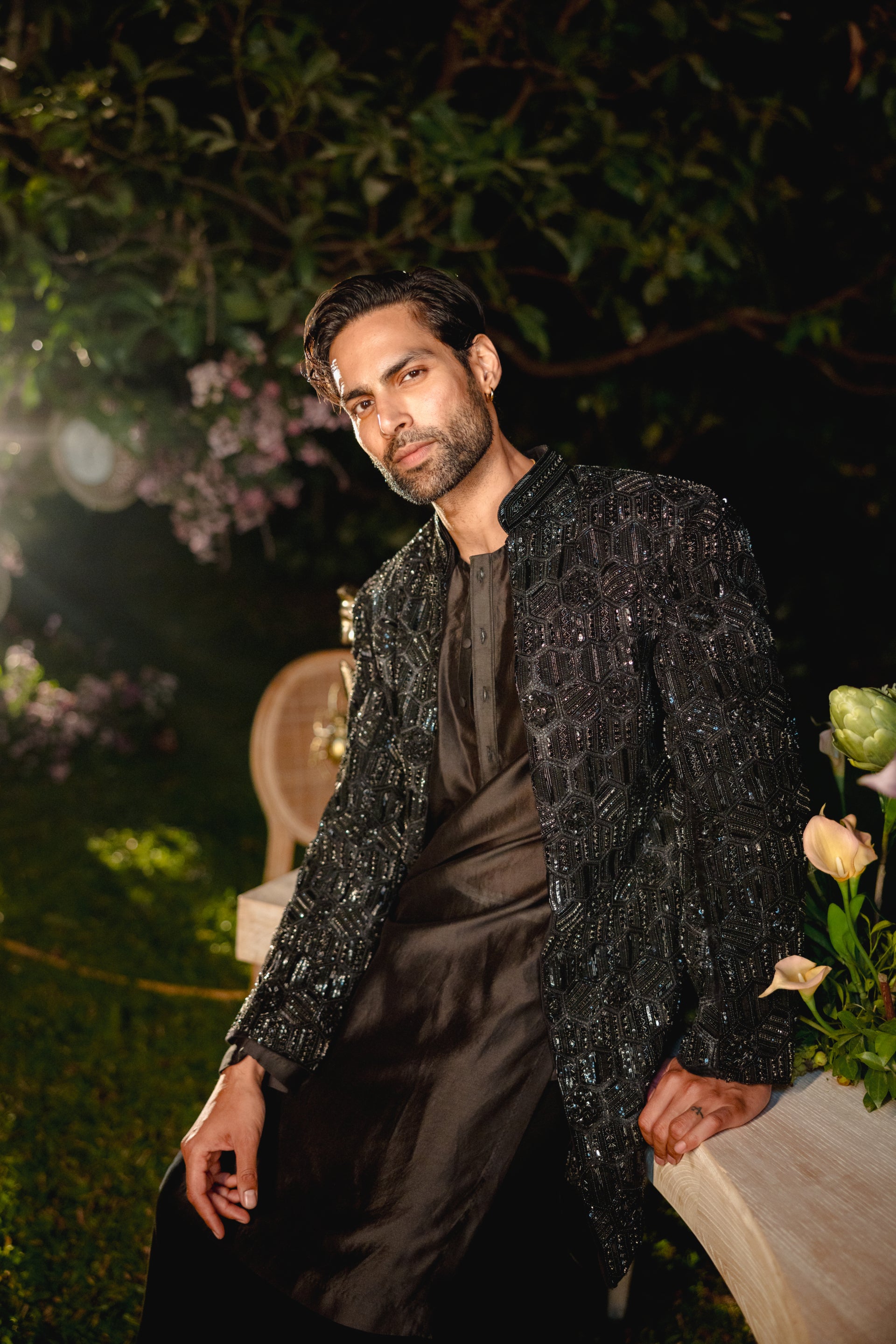 Phantom Edge Kurta Set