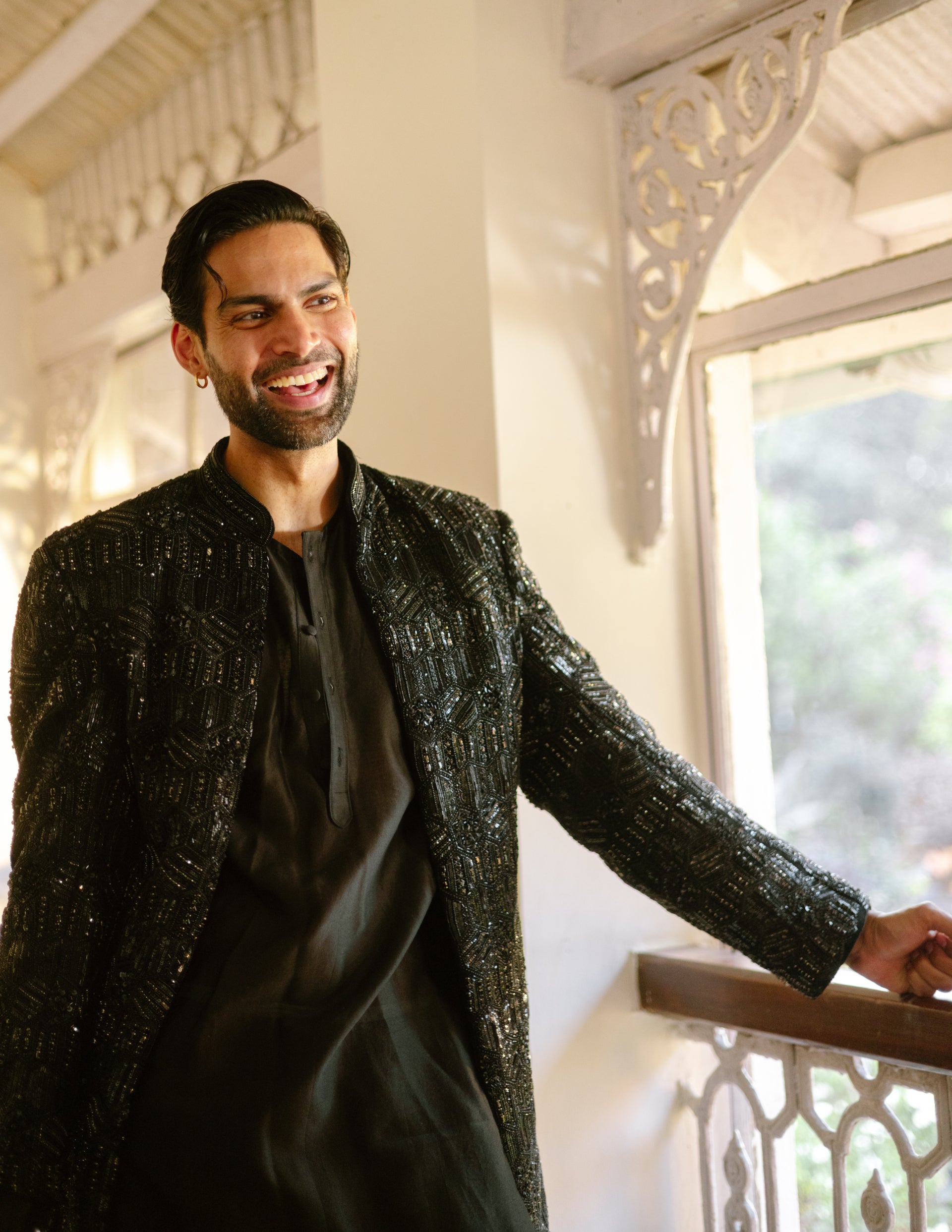 Phantom Edge Kurta Set