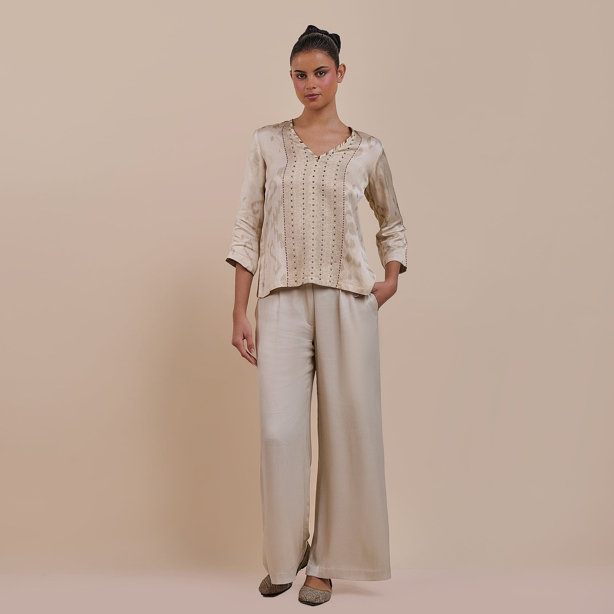 Warm Ivory Top | Atth