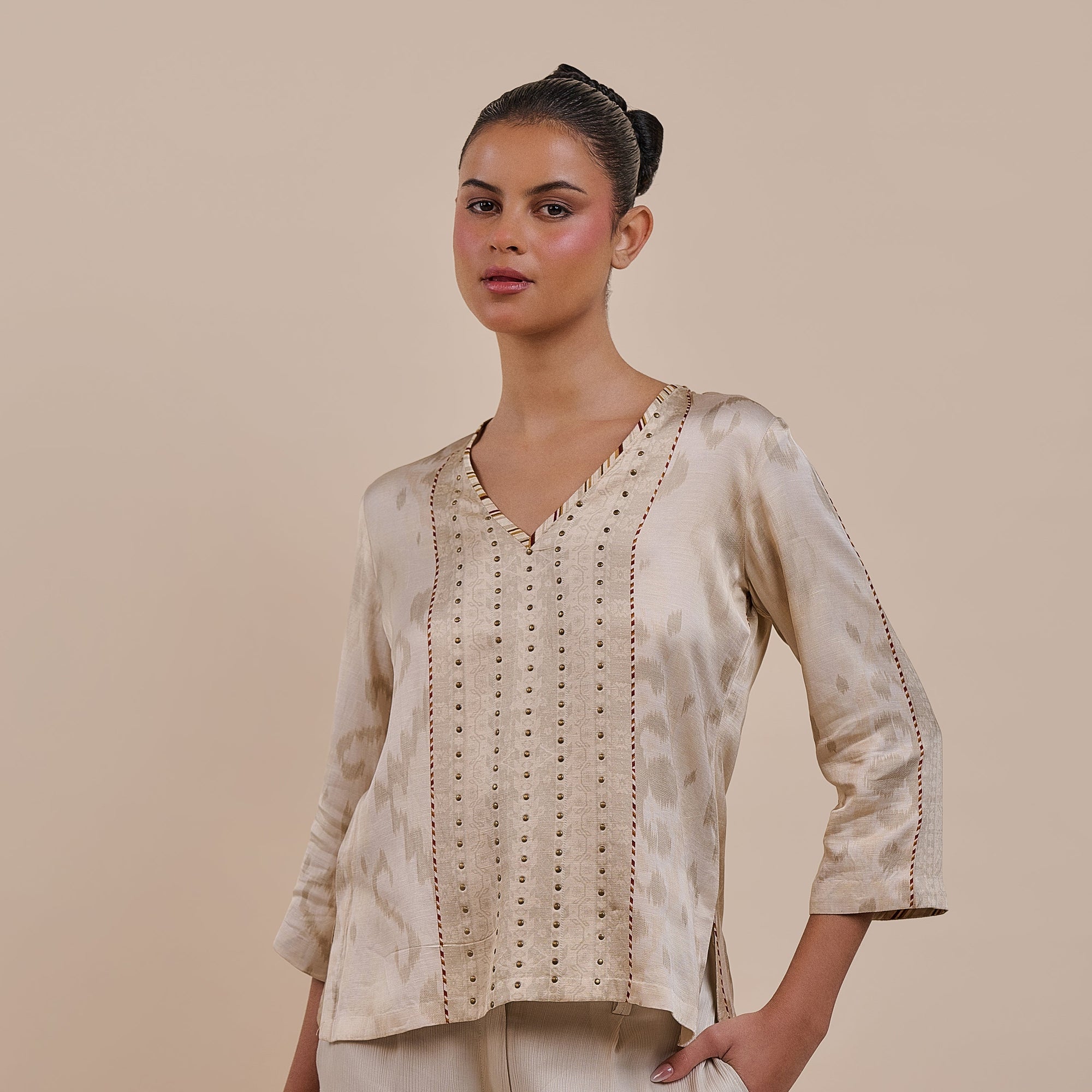 Warm Ivory Top | Atth