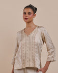 Warm Ivory Top | Atth