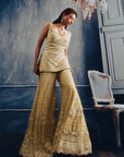 Olive Green Garara Set