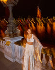 Ivory Pearl Skirt Set - Ready to Ship