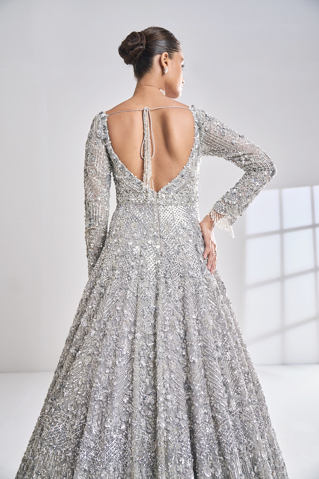 Lehenga back