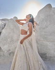 Ivory Pearl Lehenga Set